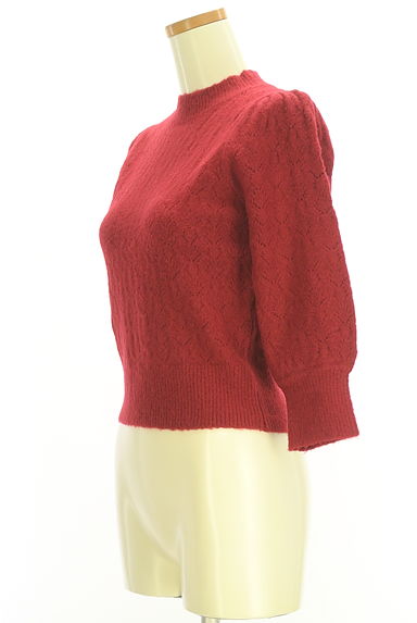 LAISSE PASSE（レッセパッセ）の古着「8分袖モックネックニット（セーター）」大画像３へ