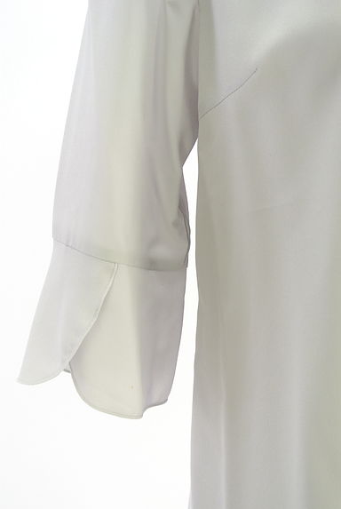 LAISSE PASSE（レッセパッセ）の古着「6分袖刺繍入りシフォンブラウス（ブラウス）」大画像５へ