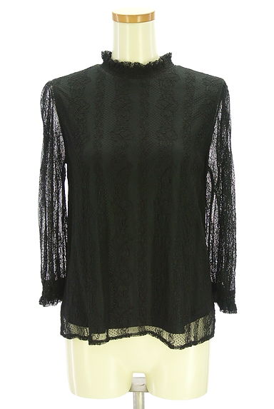 LAISSE PASSE（レッセパッセ）の古着「8分袖総レースブラウス（カットソー・プルオーバー）」大画像１へ