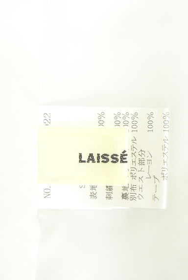 LAISSE PASSE（レッセパッセ）の古着「花刺繍膝上シフォンスカート（スカート）」大画像６へ