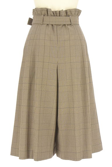 LAISSE PASSE（レッセパッセ）の古着「ベルト付きミモレフレアパンツ（パンツ）」大画像２へ