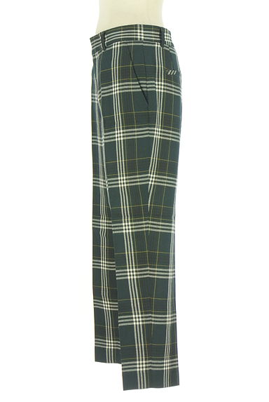 23区（ニジュウサンク）の古着「チェック柄ウールテーパードパンツ（パンツ）」大画像３へ