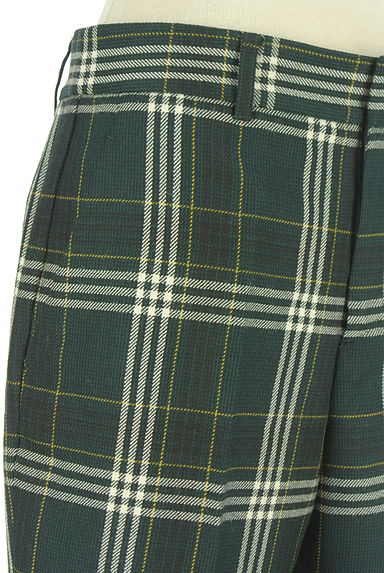 23区（ニジュウサンク）の古着「チェック柄ウールテーパードパンツ（パンツ）」大画像４へ