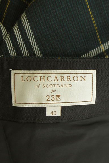 23区（ニジュウサンク）の古着「チェック柄ウールテーパードパンツ（パンツ）」大画像６へ