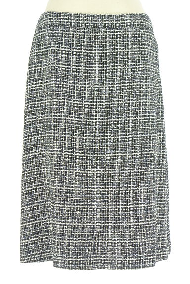 クリックで大画像表示 UNTITLED(アンタイトル)の古着「膝丈ラメツイードタイトスカート(スカート)」大画像1へ