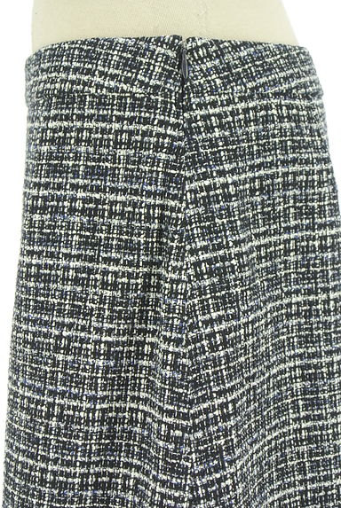 クリックで大画像表示 UNTITLED(アンタイトル)の古着「膝丈ラメツイードタイトスカート(スカート)」大画像4へ