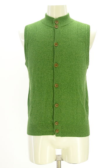 自由区（ジユウク）の古着「カシミヤ混ニットベスト（ベスト）」大画像１へ