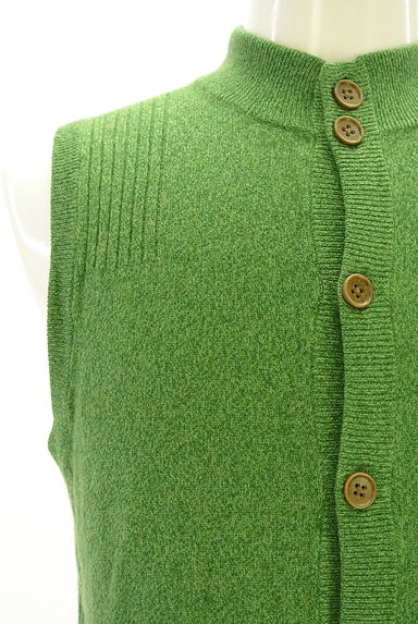 自由区（ジユウク）の古着「カシミヤ混ニットベスト（ベスト）」大画像４へ