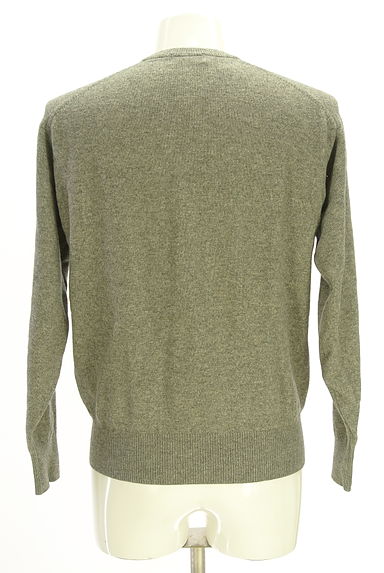 BURBERRY（バーバリー）の古着「Burberrys ワンポイント刺繍Vネックニット（カーディガン）」大画像２へ