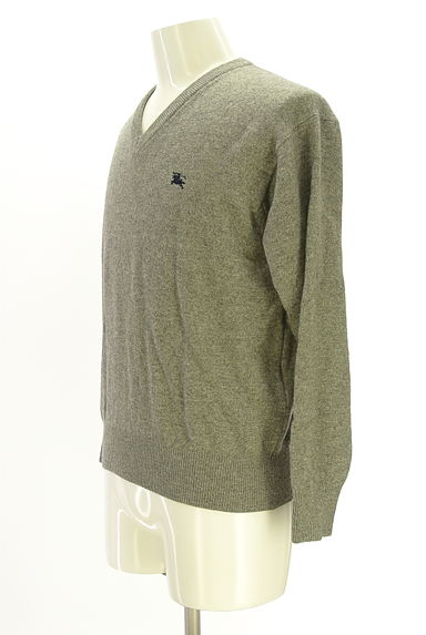 BURBERRY（バーバリー）の古着「Burberrys ワンポイント刺繍Vネックニット（カーディガン）」大画像３へ