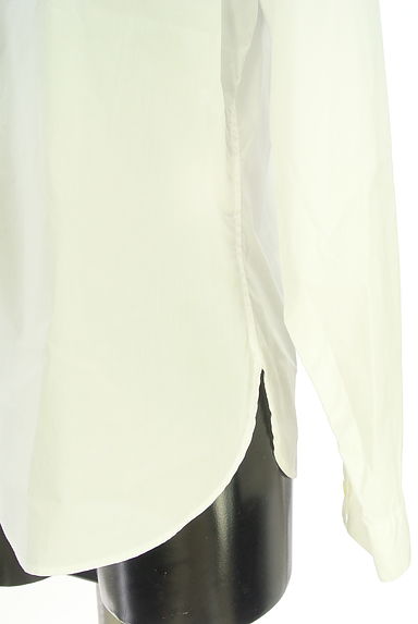 MARGARET HOWELL（マーガレットハウエル）の古着「バンドカラーブラウス（カットソー・プルオーバー）」大画像５へ