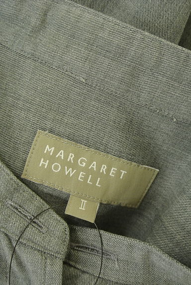MARGARET HOWELL（マーガレットハウエル）の古着「バンドカラーコットンシャツ（ブラウス）」大画像６へ