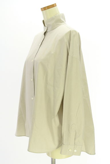 ADIEU TRISTESSE（アデュートリステス）の古着「オーバーサイズコットンシャツ（ブラウス）」大画像３へ