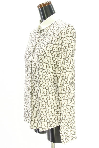 NARA CAMICIE（ナラカミーチェ）の古着「チェーン柄ブラウス（ブラウス）」大画像３へ