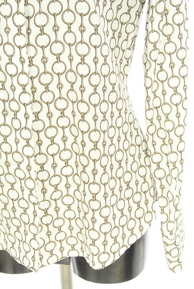 NARA CAMICIE（ナラカミーチェ）の古着「チェーン柄ブラウス（ブラウス）」大画像５へ