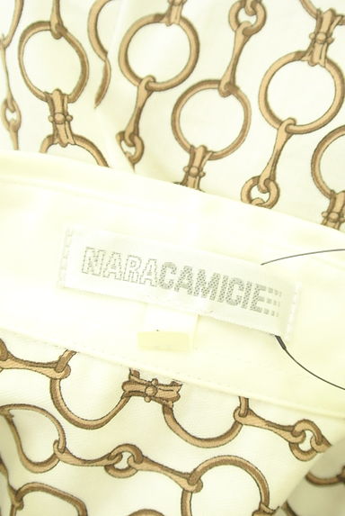 NARA CAMICIE（ナラカミーチェ）の古着「チェーン柄ブラウス（ブラウス）」大画像６へ