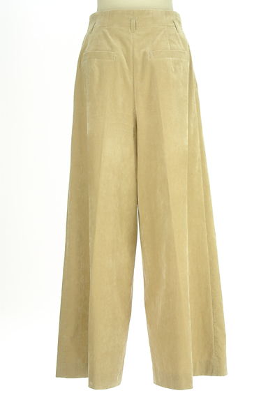 COMME CA（コムサ）の古着「KT KIYOKO TAKASE ベロアライクワイドパンツ（パンツ）」大画像２へ