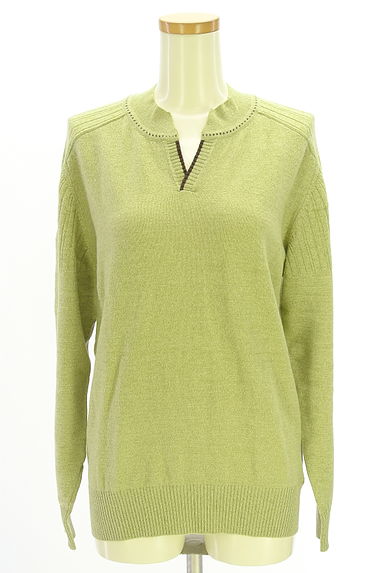 自由区（ジユウク）の古着「カシミヤ混スキッパーニット（ニット）」大画像１へ