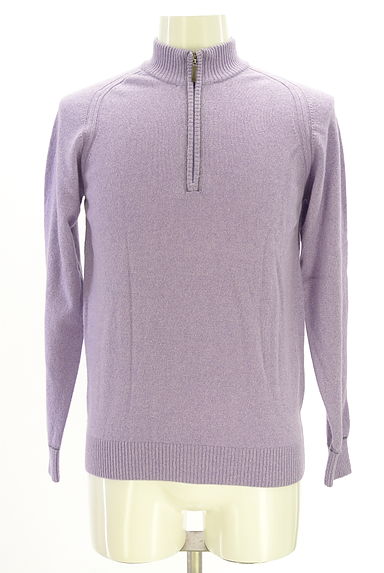 自由区（ジユウク）の古着「ハーフジップラグランニット（ニット）」大画像１へ