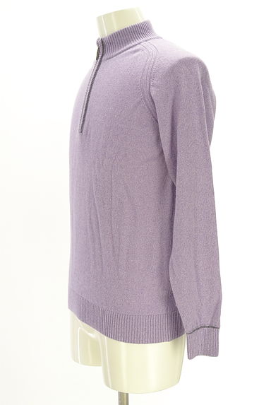 自由区（ジユウク）の古着「ハーフジップラグランニット（ニット）」大画像３へ