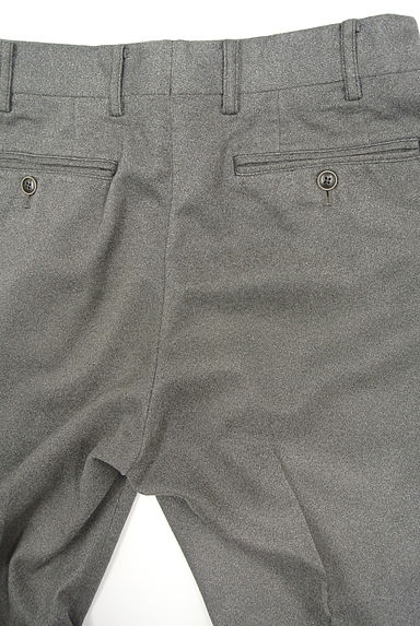 クリックで大画像表示 JOSEPH ABBOUD(ジョセフアブード)の古着「スウェード調センタープレスパンツ(パンツ)」大画像4へ