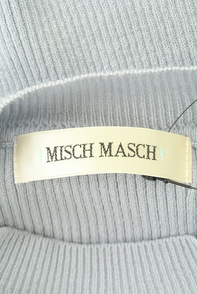 MISCH MASCH（ミッシュマッシュ）の古着「肩レースフリルモックネックリブニットトップス（ニット）」大画像６へ