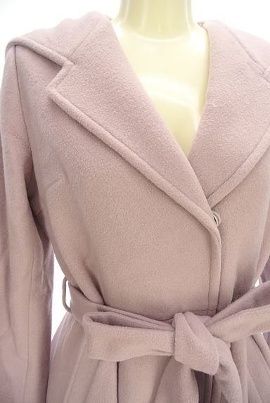 MISCH MASCH（ミッシュマッシュ）の古着「ウールフーディ―ロングコート（コート）」大画像４へ