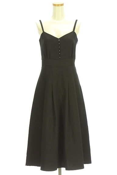 MISCH MASCH（ミッシュマッシュ）の古着「ロングフレアキャミワンピース（キャミワンピース）」大画像１へ