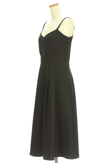 MISCH MASCH（ミッシュマッシュ）の古着「ロングフレアキャミワンピース（キャミワンピース）」大画像３へ