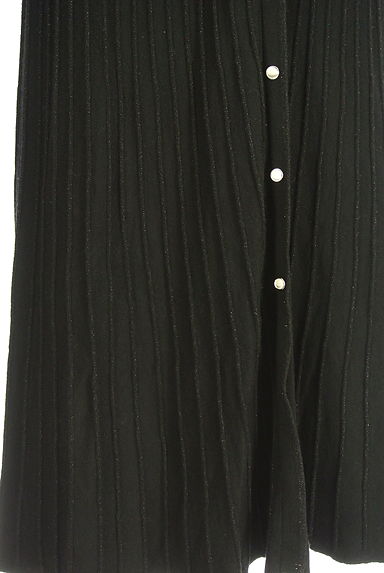 MISCH MASCH（ミッシュマッシュ）の古着「ベルト付き凹凸ストライプニットワンピース（ワンピース・チュニック）」大画像５へ