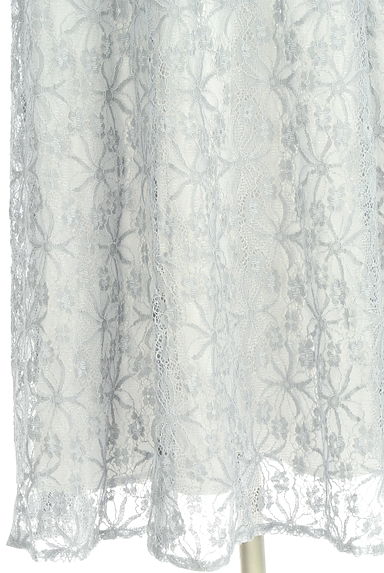 MISCH MASCH（ミッシュマッシュ）の古着「ベルト付きリブニット×レースワンピース（ワンピース・チュニック）」大画像５へ