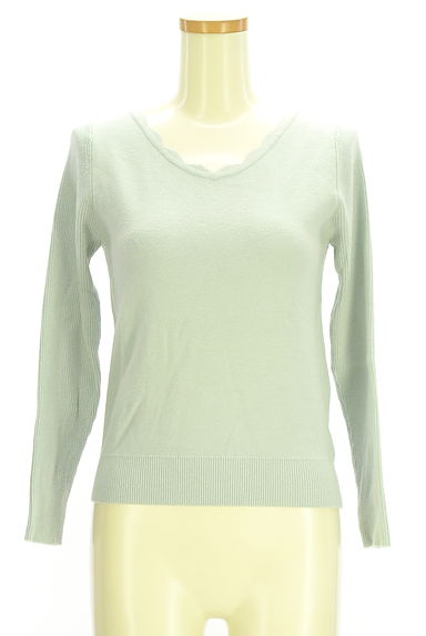 MISCH MASCH（ミッシュマッシュ）の古着「バックレースアップニット（ニット）」大画像１へ