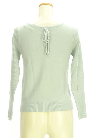 MISCH MASCH（ミッシュマッシュ）の古着「バックレースアップニット（ニット）」大画像２へ