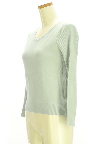 MISCH MASCH（ミッシュマッシュ）の古着「バックレースアップニット（ニット）」大画像３へ