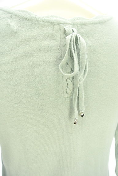 MISCH MASCH（ミッシュマッシュ）の古着「バックレースアップニット（ニット）」大画像５へ