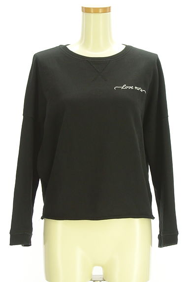 DIESEL（ディーゼル）の古着「カットオフロゴ刺繍スウェット（スウェット・パーカー）」大画像１へ