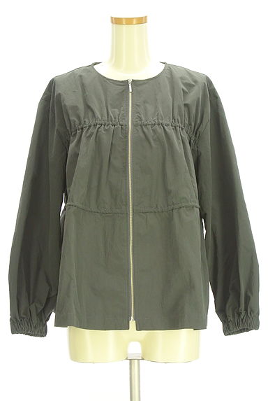 Droite lautreamont（ドロワットロートレアモン）の古着「ジップアップドロストブルゾン（ブルゾン・スタジャン）」大画像１へ