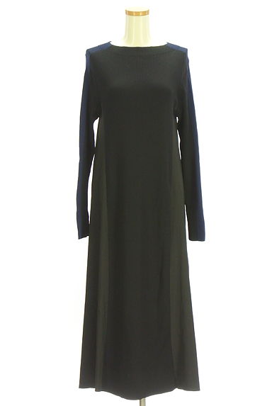 Droite lautreamont（ドロワットロートレアモン）の古着「異素材切替マキシフレアワンピース（ワンピース・チュニック）」大画像１へ