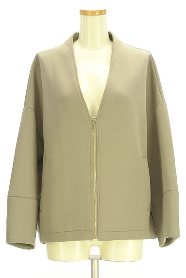 MAYSON GREY（メイソングレイ）の古着「ジップアップノーカラージャケット（ジャケット）」大画像１へ