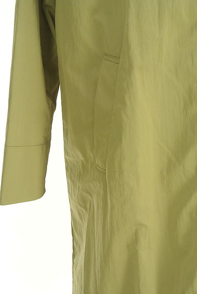 MAYSON GREY（メイソングレイ）の古着「ナイロン混ラグランロングコート（ブルゾン・スタジャン）」大画像５へ