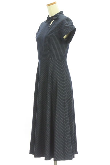 クリックで大画像表示 STRAWBERRY-FIELDS(ストロベリーフィールズ)の古着「ICHIE STRAWBERRY-FIELDS ストライプワンピ【付属ベルトなし】(ワンピース・チュニック)」大画像3へ