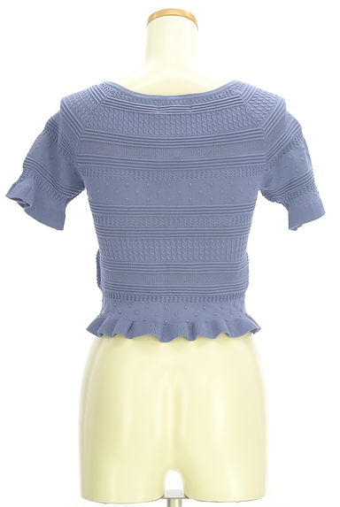 JILL by JILLSTUART（ジルバイジルスチュアート）の古着「裾フリルコンパクトサマーカーディガン（カーディガン・ボレロ）」大画像２へ