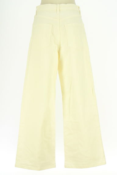 BARNYARDSTORM（バンヤードストーム）の古着「ホワイトデニムワイドパンツ（デニムパンツ）」大画像２へ