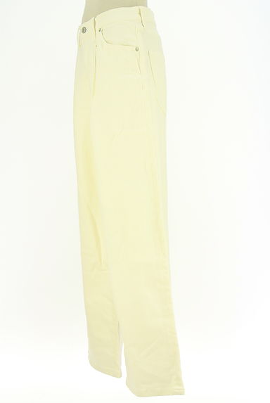 BARNYARDSTORM（バンヤードストーム）の古着「ホワイトデニムワイドパンツ（デニムパンツ）」大画像３へ