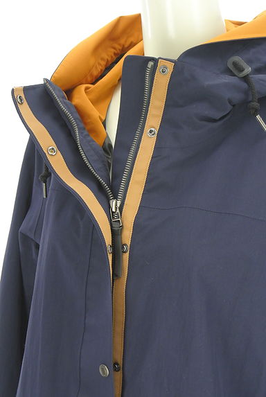 AIGLE（エーグル）の古着「ドロストヘムマウンテンパーカー（ブルゾン・スタジャン）」大画像４へ