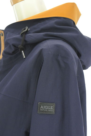AIGLE（エーグル）の古着「ドロストヘムマウンテンパーカー（ブルゾン・スタジャン）」大画像５へ