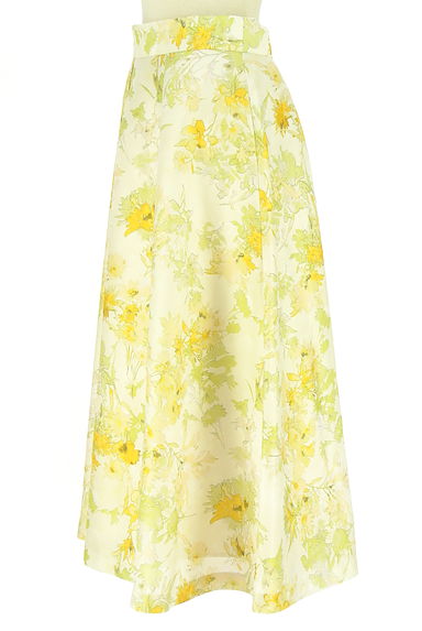 PROPORTION BODY DRESSING（プロポーションボディドレッシング）の古着「花柄ロングフレアスカート（ロングスカート・マキシスカート）」大画像３へ