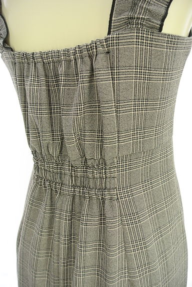 PROPORTION BODY DRESSING（プロポーションボディドレッシング）の古着「グレンチェック柄キャミワンピース（キャミワンピース）」大画像５へ