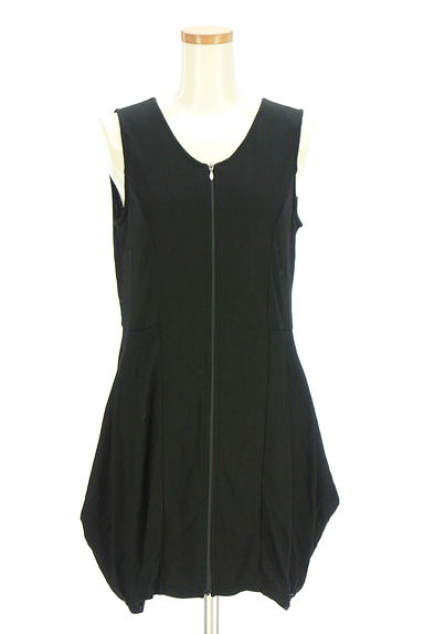 HIROKO BIS（ヒロコビス）の古着「タックドレープロングジレ（ベスト・ジレ）」大画像１へ