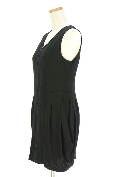 HIROKO BIS（ヒロコビス）の古着「タックドレープロングジレ（ベスト・ジレ）」大画像３へ